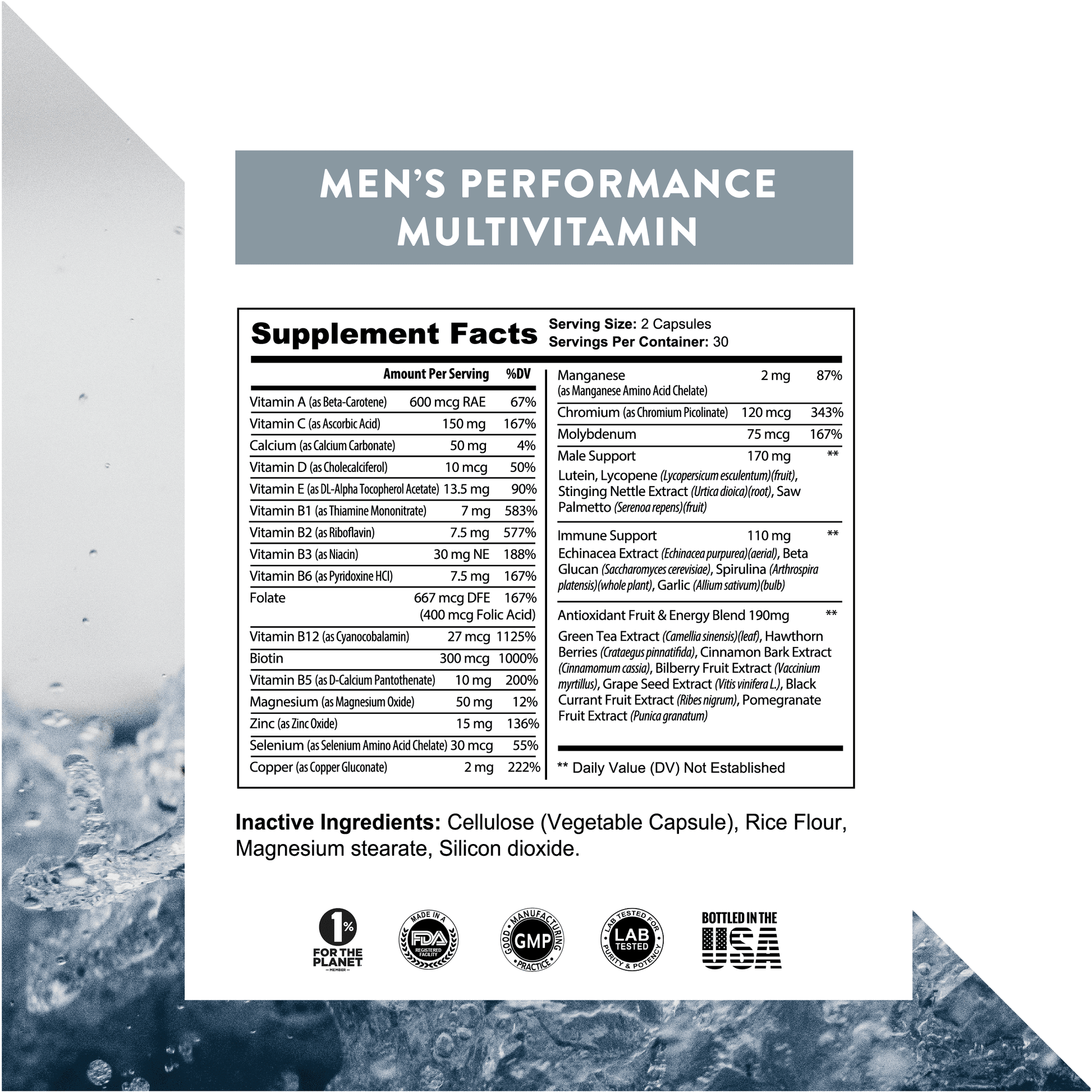 Men's Performance Multivitamin - FEAST-FUEL